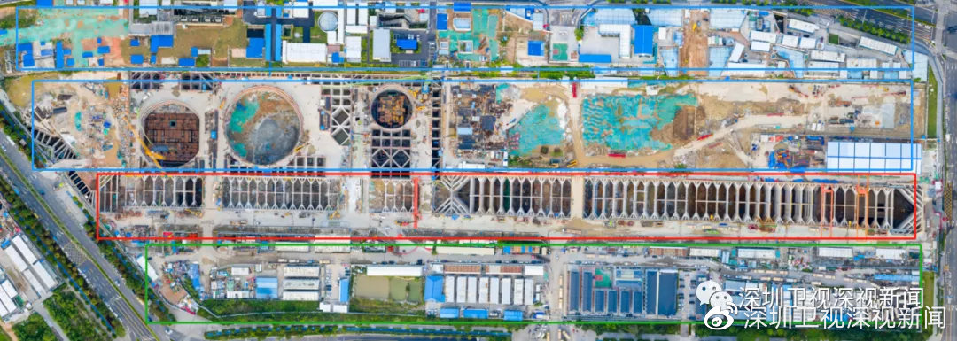 （前海國際樞紐中心項(xiàng)目建設(shè)圖）